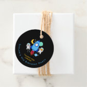 宇宙宇宙飛行士子供の誕生日 フェイバータグ (インサイチュ)