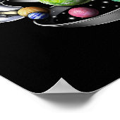 宇宙宇宙飛行士料理 ポスター (角)