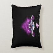 宇宙宇宙飛行士泳ぐ人 アクセントクッション (正面(垂直))