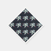 宇宙宇宙飛行士紙プレート スタンダードカクテルナプキン (角)