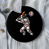 宇宙宇宙飛行士野球選手宇宙惑星 缶バッジ (インサイチュ)