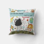 宇宙宇宙飛行士銀河系任務 クッション (裏面)