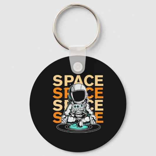 宇宙宇宙飛行士 キーホルダー (正面)