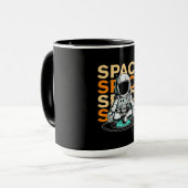 宇宙宇宙飛行士 マグカップ (正面左)