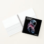 宇宙宇宙飛行士、天文学、カスタムSketchbook ノートブック (内部)