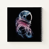 宇宙宇宙飛行士、天文学、カスタムSketchbook ノートブック (裏面)