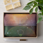 宇宙宇宙13抽象芸術デコページティッシュペーパー 薄葉紙 (ギフト)