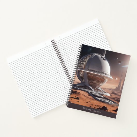 宇宙実験室外カスタム域 ノートブック (内部)