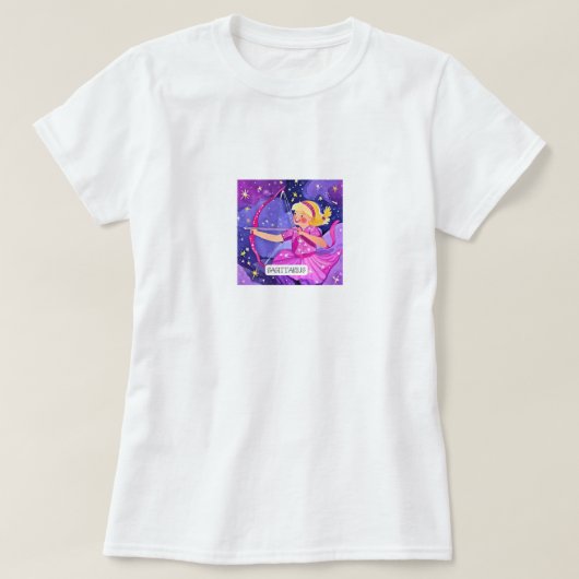 宇宙射手座 Tシャツ (デザイン正面)