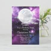 宇宙少年16歳誕生日パーティー 招待状 (スタンド正面)