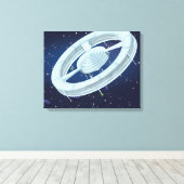 宇宙局 キャンバスプリント (インサイチュ (ウッドフロア))