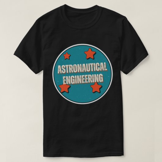 宇宙工学 Tシャツ (デザイン正面)