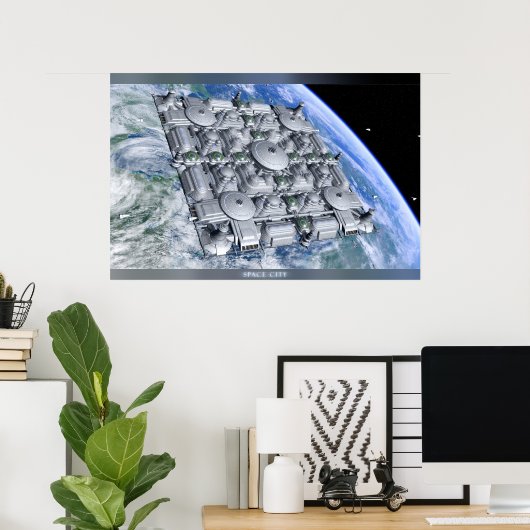 宇宙市 ポスター (ホームオフィス)