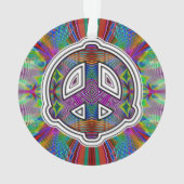 宇宙平和サイン オーナメント (裏面)