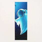 宇宙幽霊宇宙デザイン ヨガマット (正面)