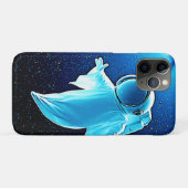 宇宙幽霊宇宙デザイン Case-Mate iPhoneケース (裏面(横))