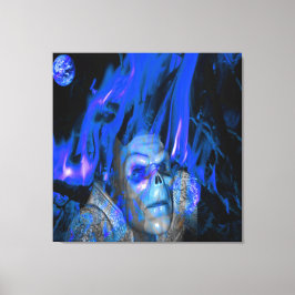 宇宙幽霊 キャンバスプリント