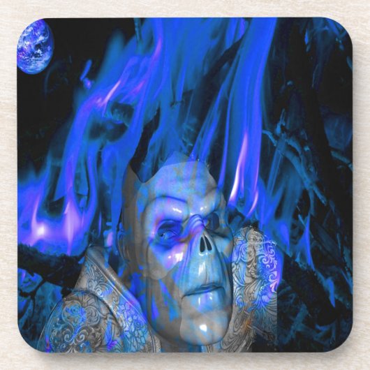 宇宙幽霊 コースター (正面)