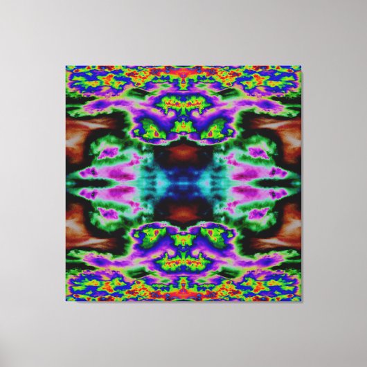 宇宙心の包まれたキャンバス キャンバスプリント (正面)