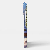 宇宙心地よい:ウルトラ居心地の良い冬の森のクリスマス iPhoneケース (左側面)