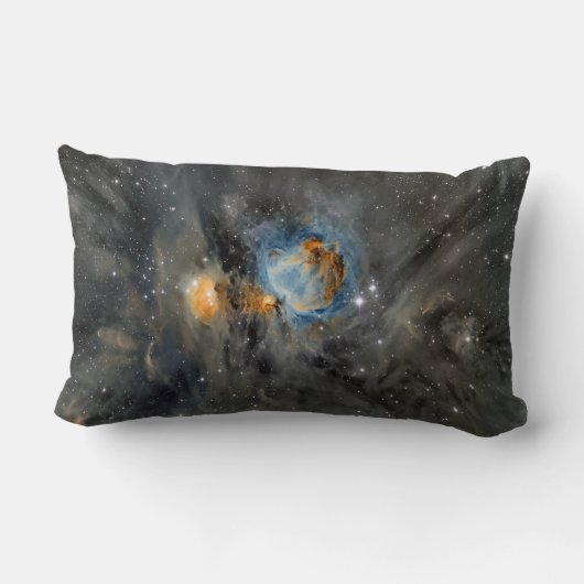 宇宙心地よい:メシエ42オリオン星雲 ランバークッション (裏面)