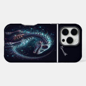 宇宙恐竜の骨格 iPhoneケース (裏面横)