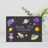 宇宙恐竜ギャラクシー感謝カード サンキューカード (スタンド正面)