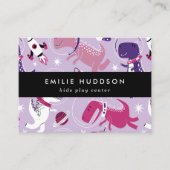 宇宙恐竜、キッズセ遊ン、アクティビティセンター 名刺 (正面)