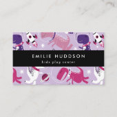 宇宙恐竜、キッズセ遊ン、アクティビティセンター 名刺 (正面)