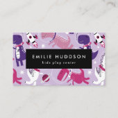 宇宙恐竜、キッズセ遊ン、アクティビティセンター 名刺 (正面)