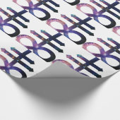 宇宙悪魔的な十字 ラッピングペーパー (角)