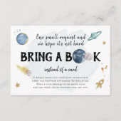 宇宙惑星がブックインサートカードを持ち込む エンクロージャーカード (正面)