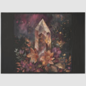 宇宙惑星と結晶シリーズデザイン4 薄葉紙 (正面)