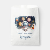 宇宙惑星ハッピーバースデー フェイバーバッグ (正面)