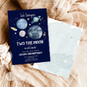 宇宙惑星ボーイセカンド誕生日招待状 招待状