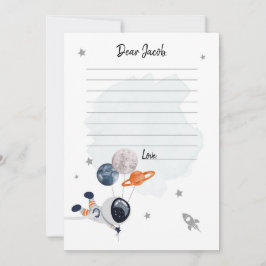 宇宙惑星ボーイ誕生日タイムカプセルカード カード