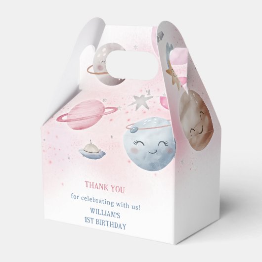 宇宙惑星ボーイ銀河系ファーストトリップ誕生日 フェイバーボックス (正面サイド)