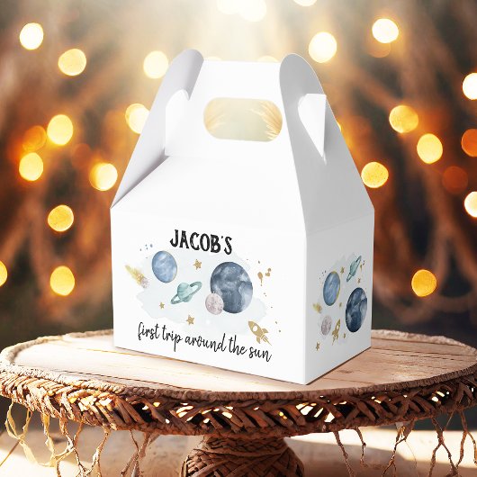 宇宙惑星ボーイ銀河系ファーストトリップ誕生日 フェイバーボックス