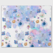 宇宙惑星包み紙 ラッピングペーパー (フラット)