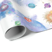 宇宙惑星包み紙 ラッピングペーパー (ロールコーナー)