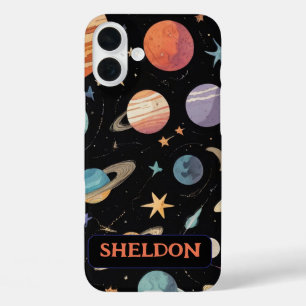 宇宙惑星天文学銀河系贈り物 iPhone 16 PLUSケース