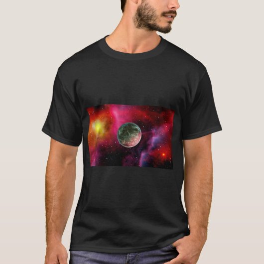 宇宙惑星宇宙 Tシャツ (正面)