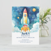 宇宙惑星第1誕生日 招待状 (スタンド正面)