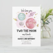 宇宙惑星第2誕生日招待状 招待状 (スタンド正面)