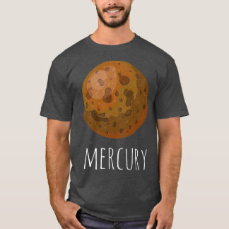 宇宙惑星系太陽の、宇宙愛好家Mercu Tシャツ