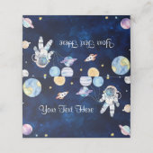 宇宙惑星誕生日座席表 プレイスカード (外部開封)