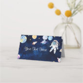 宇宙惑星誕生日座席表 プレイスカード (裏面)