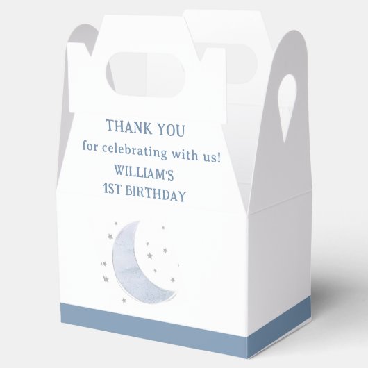 宇宙惑星銀河系ファーストトリップ誕生日 フェイバーボックス (オープン)