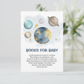 宇宙惑星銀河系ムーンスターブックスベビー エンクロージャーカード (スタンド正面)