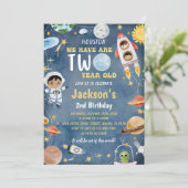 宇宙惑星2nd誕生日パーティー 招待状 (スタンド正面)